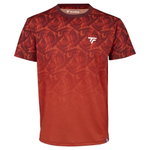 Tecnifibre Koszulka tenisowa X-Loop (oddychająca, wstawki siatkowe) czerwona męska